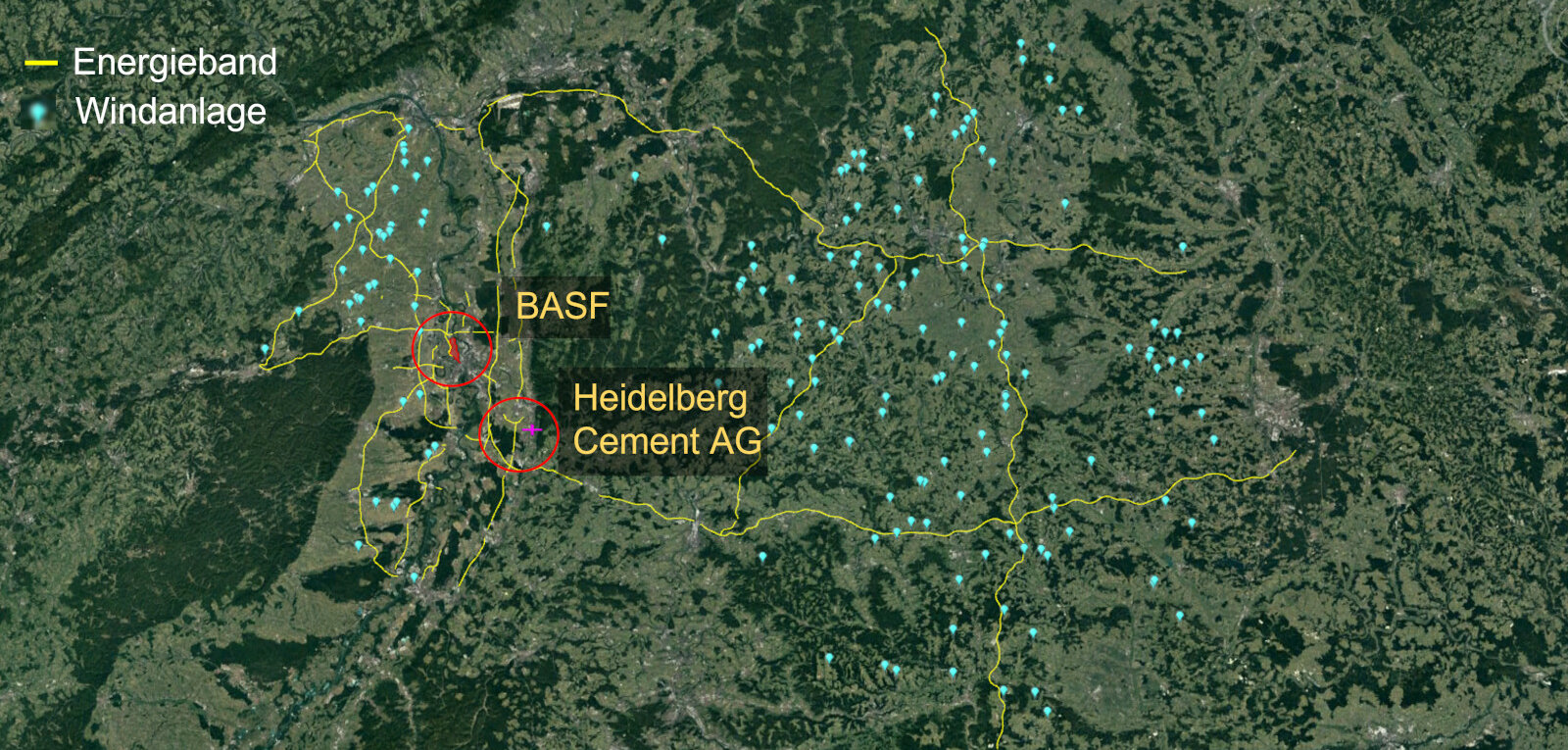 Google Earth - Stiftung Altes Neuland Frankfurt